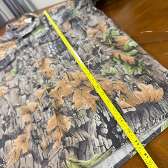 Vintage Trebark Lynch Superflauge Camo Shirt Mens LG Button Down Hunting Cotton - Picture 8 of 8